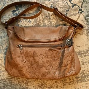 the Sak Fold Over Crossbody